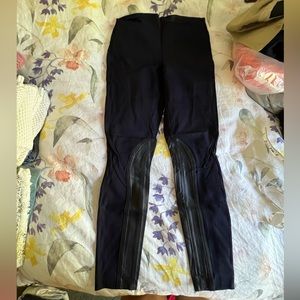 J.Crew Pixie leather jodhpur leggings